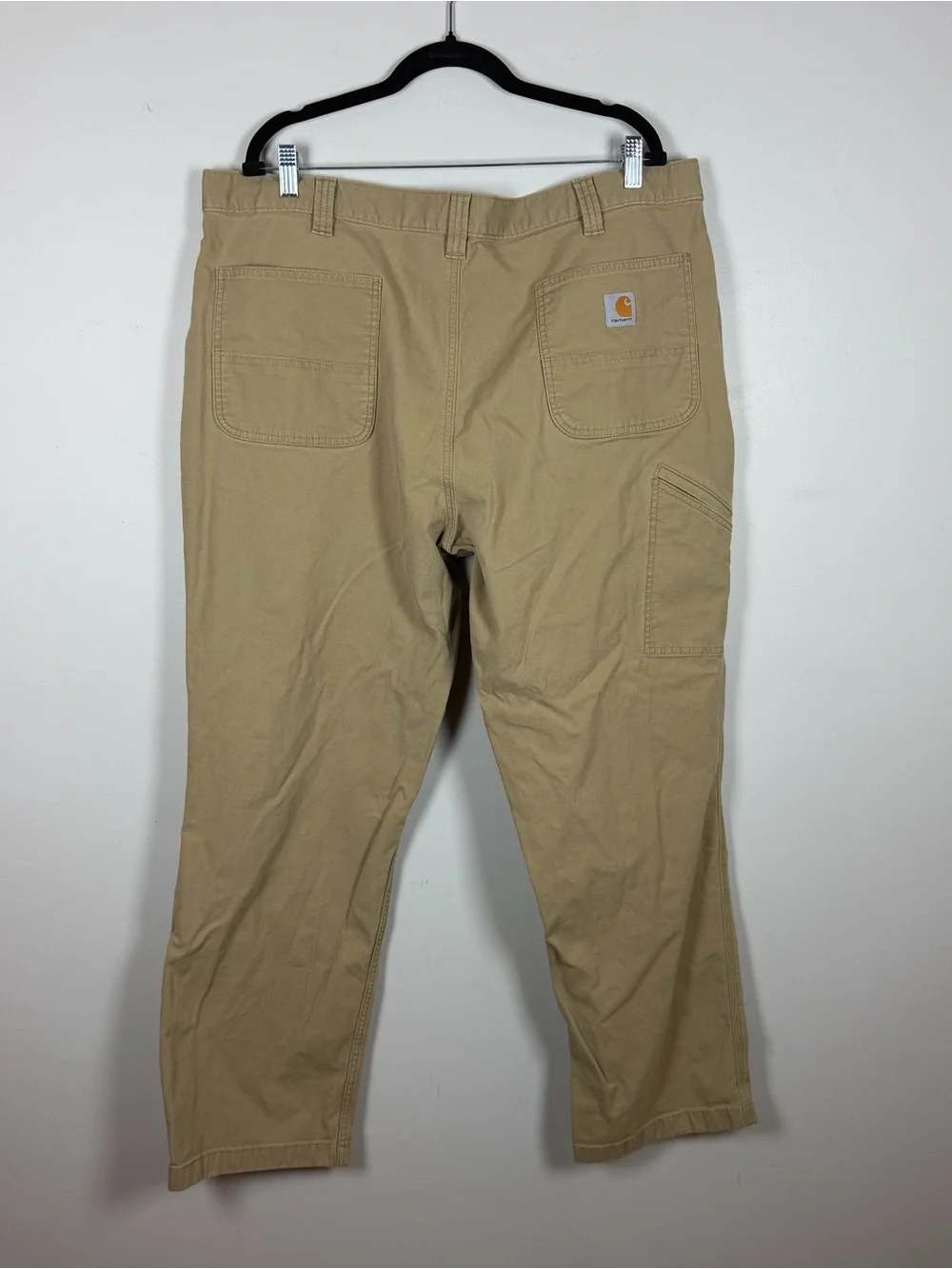 Carhartt RUGGED FLEX RELAXED FIT CANVAS WORK Tan PANT Size 42 x 30 Gorpcore